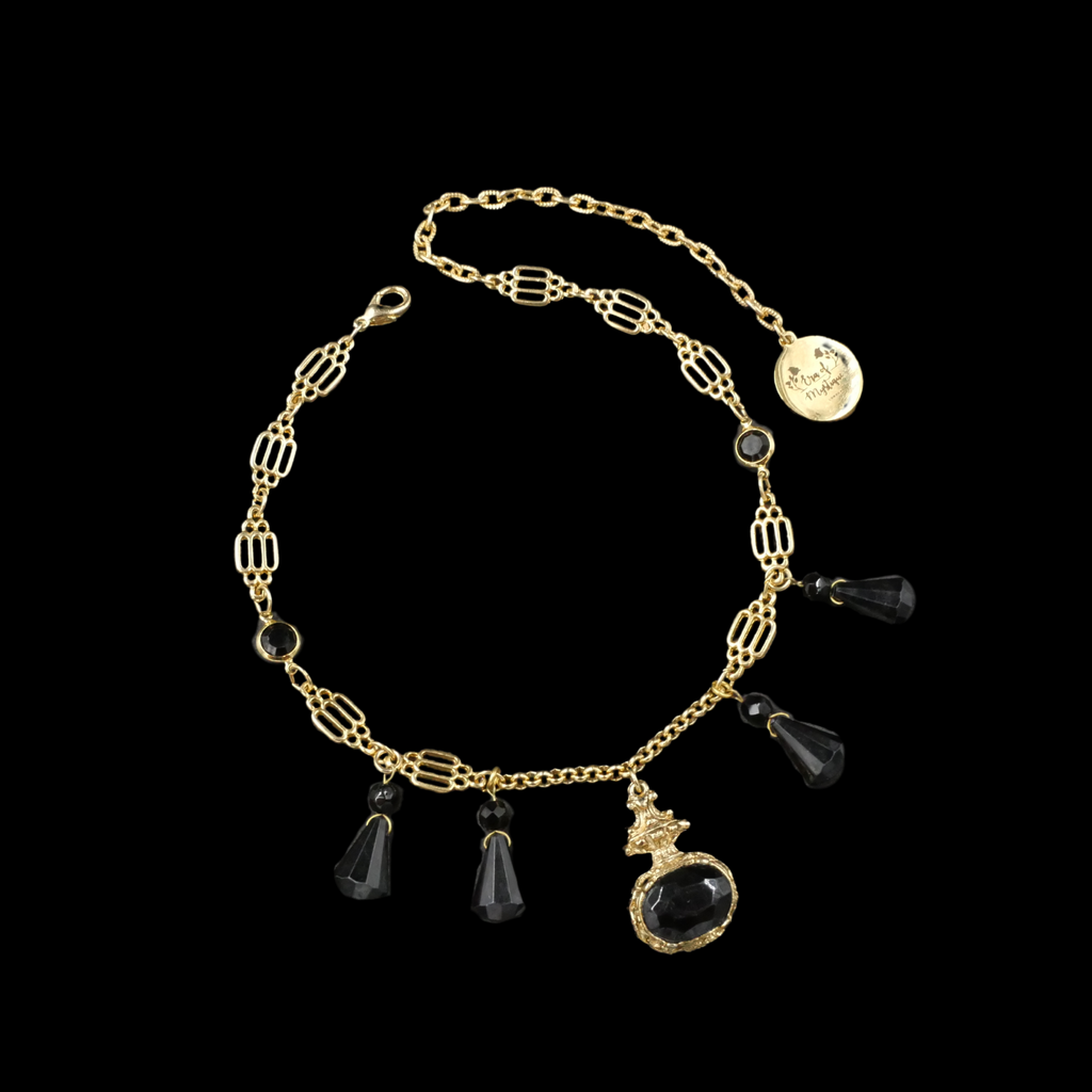 gold choker necklace