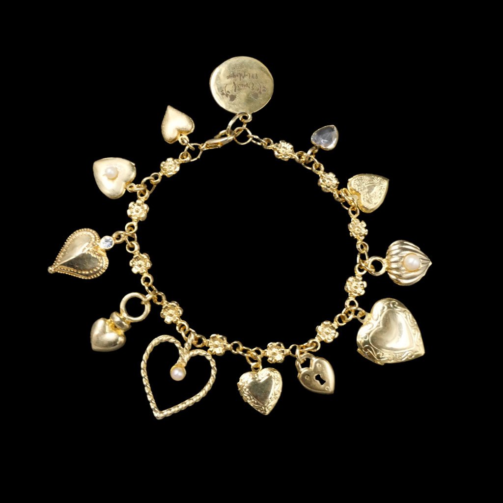 Heart Charm Bracelet