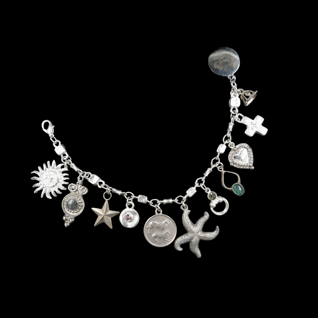 Nature charm bracelet